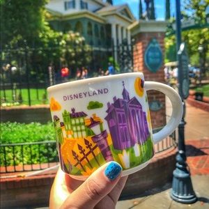 Starbucks Disneyland You Are Here Mug